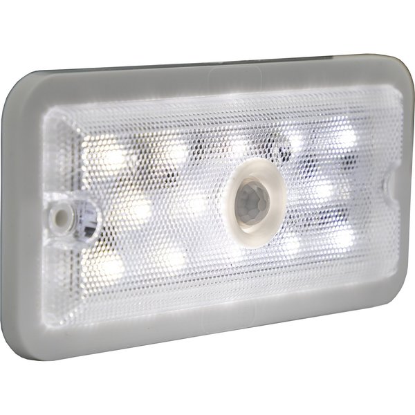 Buyers Products 5.8 Inch Rectangular LED Interior Dome Light with Motion Sensor 5626338